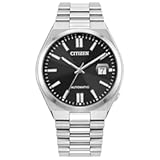 Men&apos;s Automatic Tsuyosa Sport Luxury Watch&comma; Silver-Tone Stainless Steel Bracelet and Case&comma; 3 Hand and Date&comma; 42 Hour Power Reserve