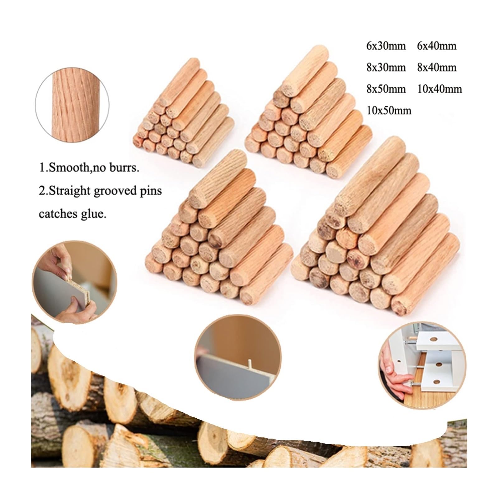 Tasselli di legno