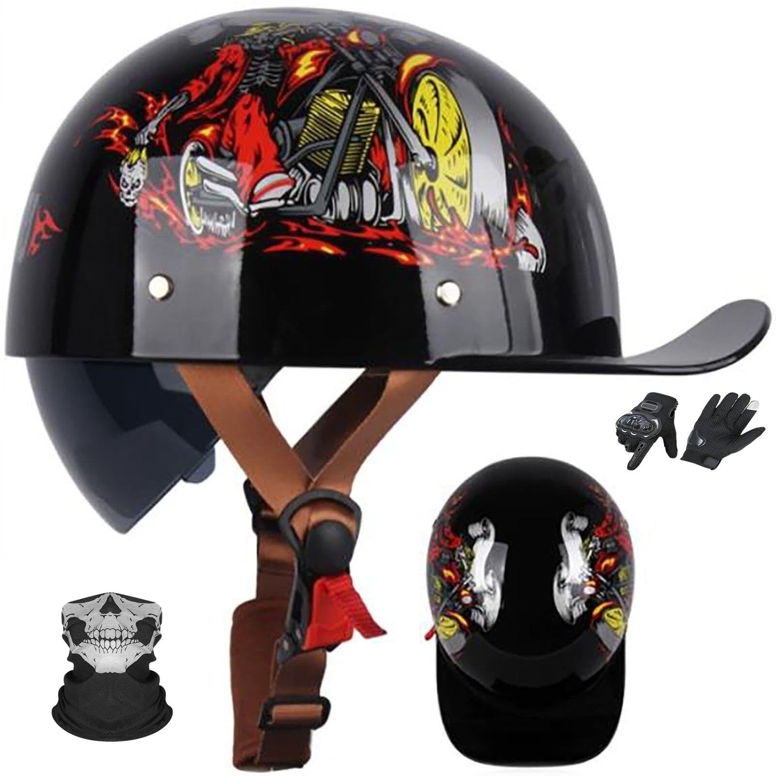 Kask Motocyklowy Heritage Otwarty