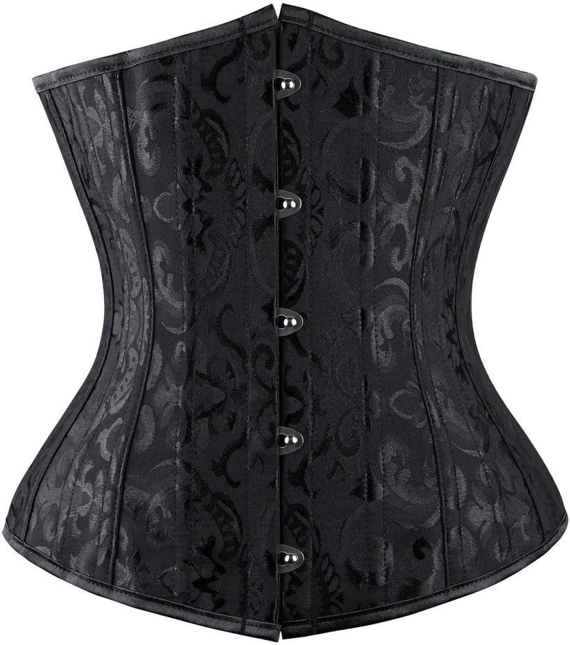Women Waist Trainer Cincher Corset with 24 Spiral Steel Bone
