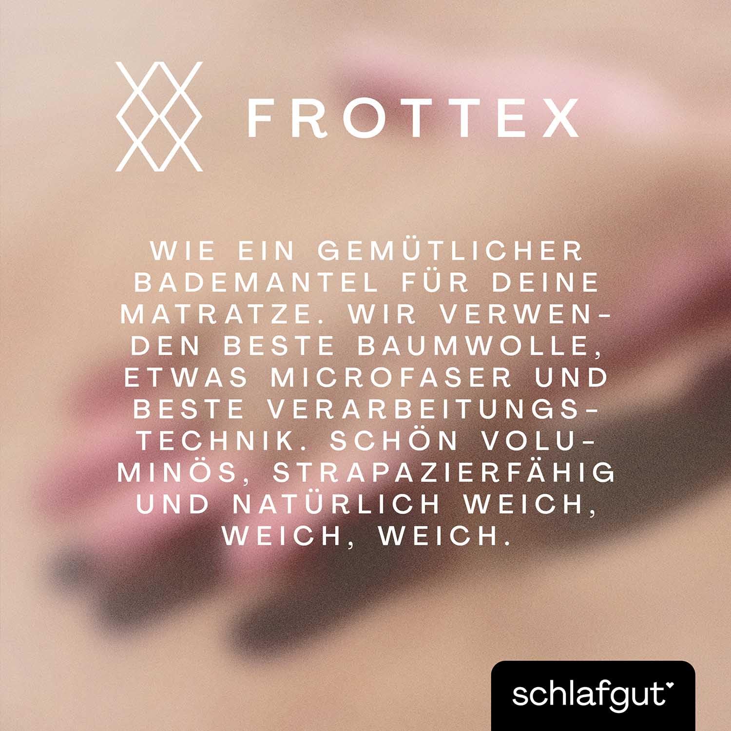 schlafgut Frottex Spannbettlaken 140x200 cm Frottee Baumwolle, Green Deep | Bettlaken, Spannbetttuch 160x200 cm, Grün, Frottee Stretch, saugfähig, bis 25 cm Steg, OEKO-TEX, Rundumgummi