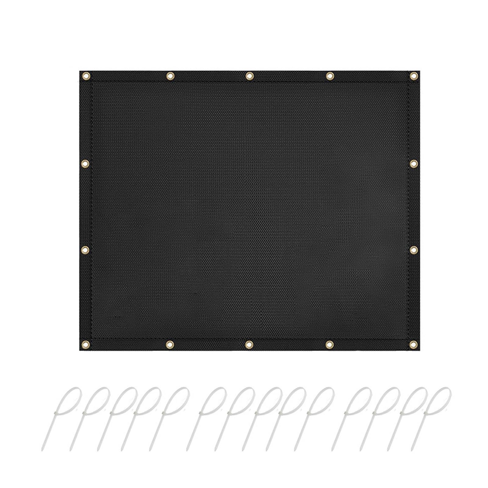 Protectores de pared para estufas de leña, cubierta de nevera, cubierta de valla ignífuga, color negro