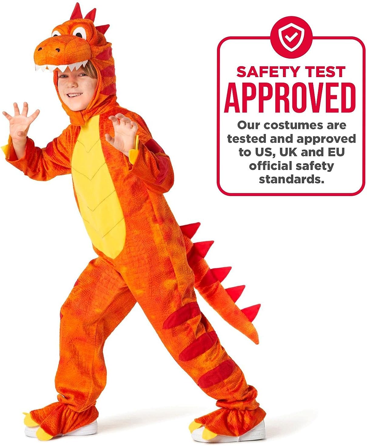 Miniatura 4 de Morph Disfraces de dinosaurio para niños, disfraz de dinosaurio para niños pequeños, disfraz de Trex para niños, disfraz de dinosaurio T rex para