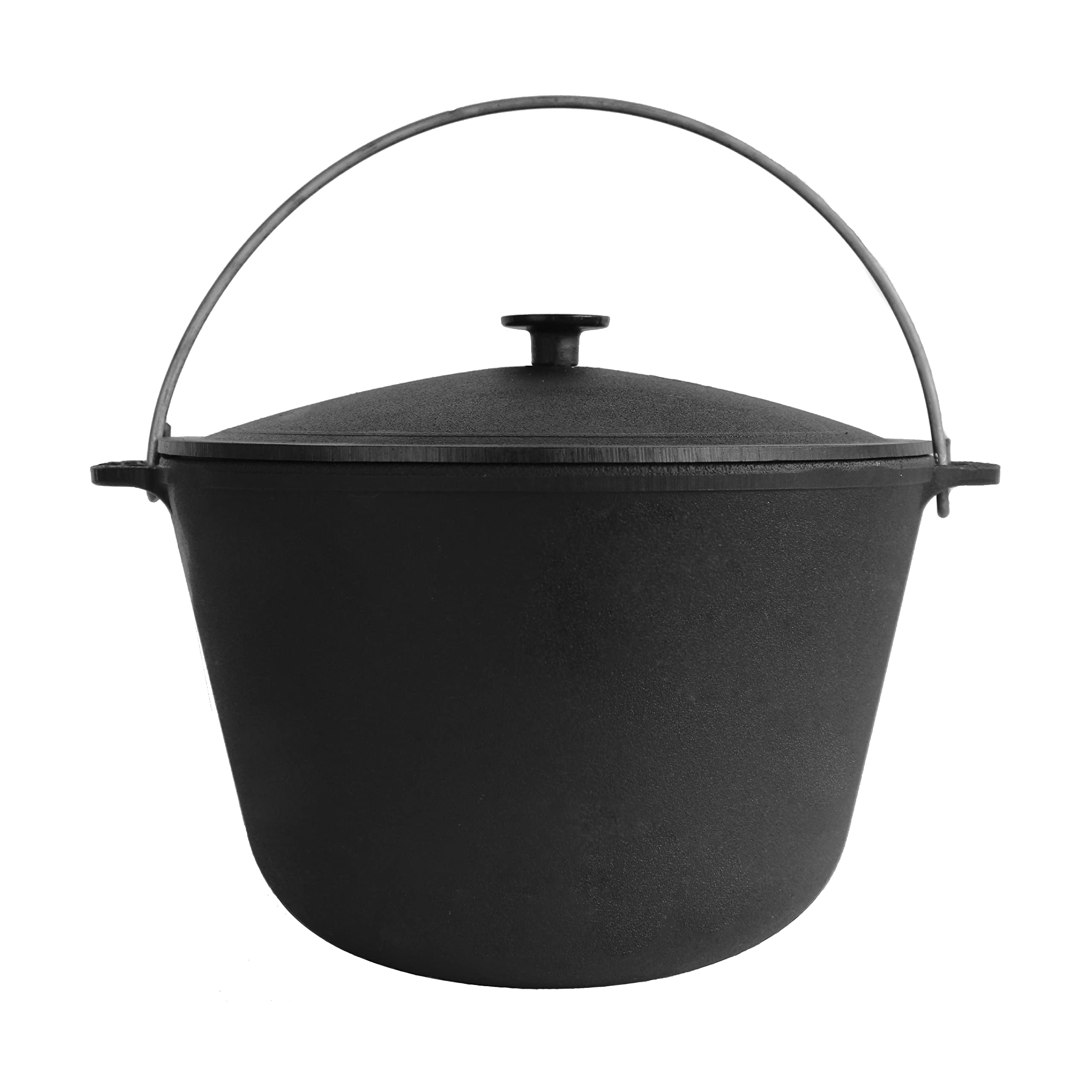 Biol 0706 - Pentola in ghisa Kazan con coperchio (turistico), 6 l, Ø 26 cm