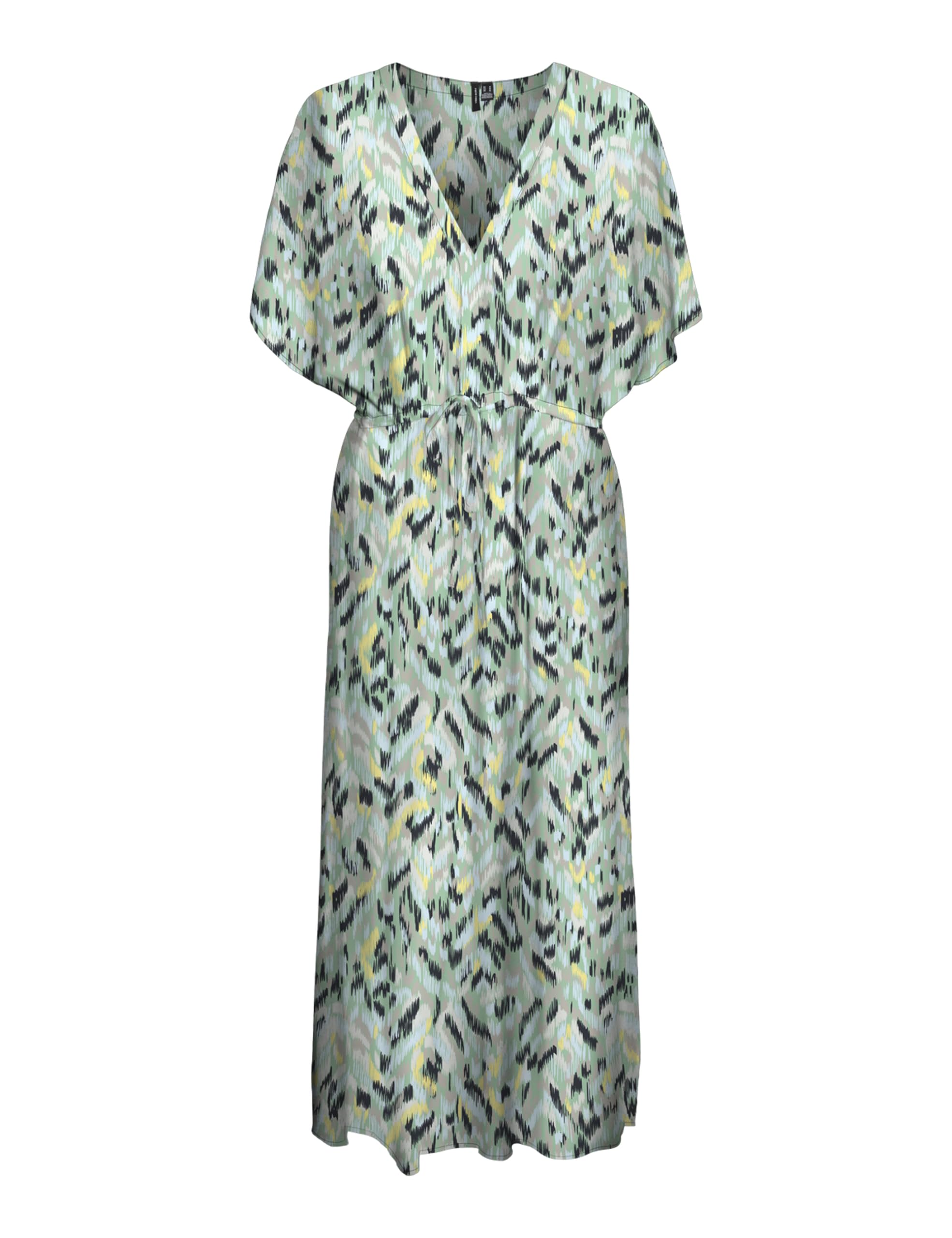 VERO MODA VMMENNY SS 7/8 Kaftan WVN GA Noos, Katydid/AOP:Hally, S