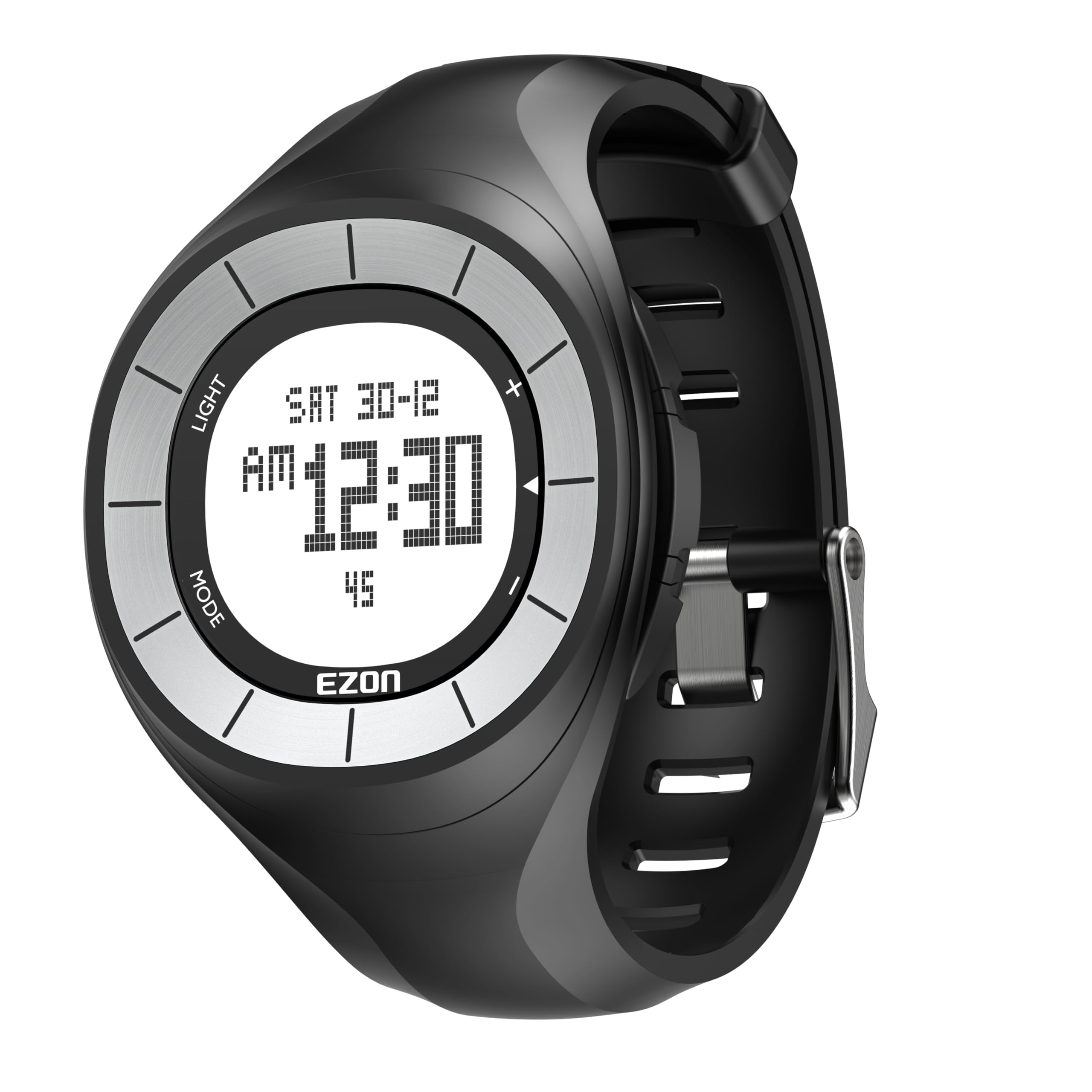 Men's Digital Watch,Step Counter for Walking,Waterproof Pedometer Watches with Calories Stopwatch Chime-Non Bluetooth,Practical Choice for Mobile-Free Fitness Enthusiasts
