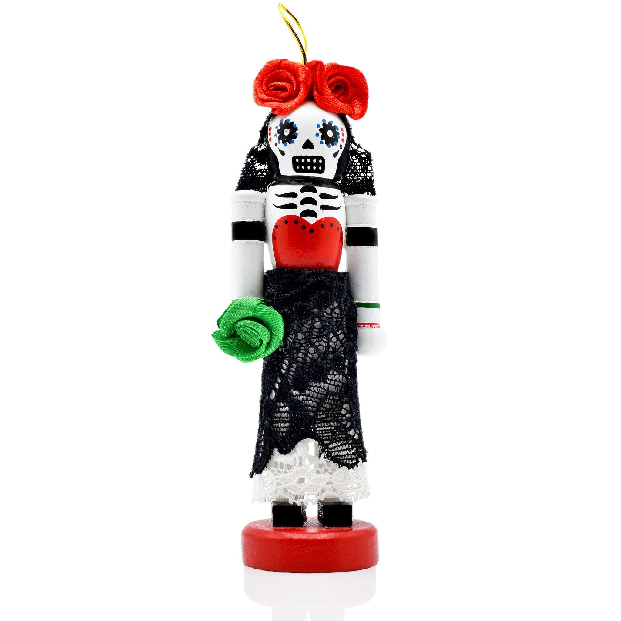 Olyvia Pastel Zombie Christmas Nutcracker Ornament Celebrating Diversity