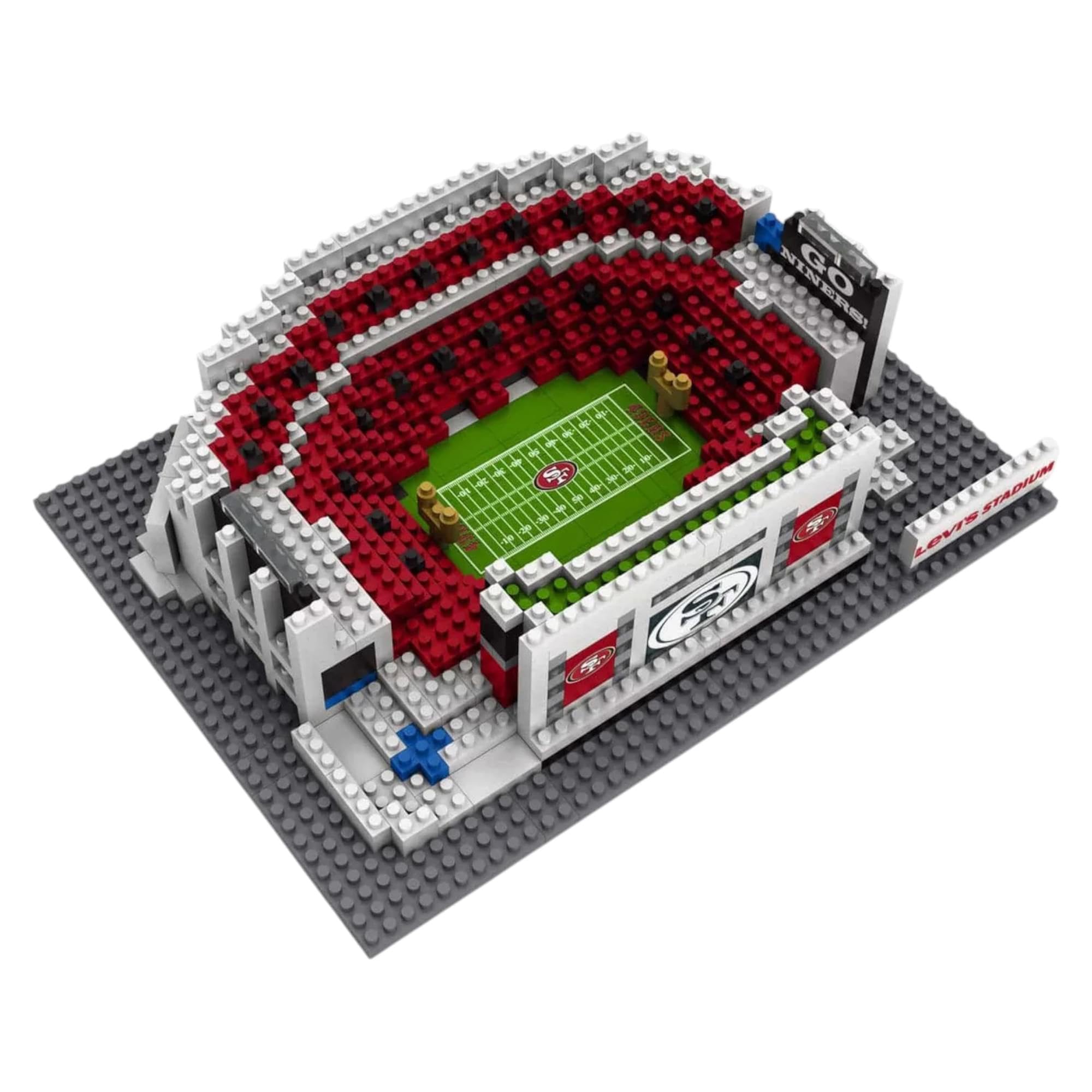 FOCO NFL Unisex-Adult NFL Team Construction Blocks 3D Mini BRXLZ Stadium