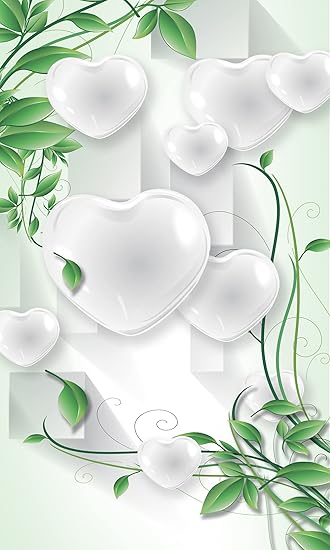 ASA Print Solution Vinyl Self Adhesive 3D Printed Design Wallpaper for Home and Office Interior Decor(P11-0002)