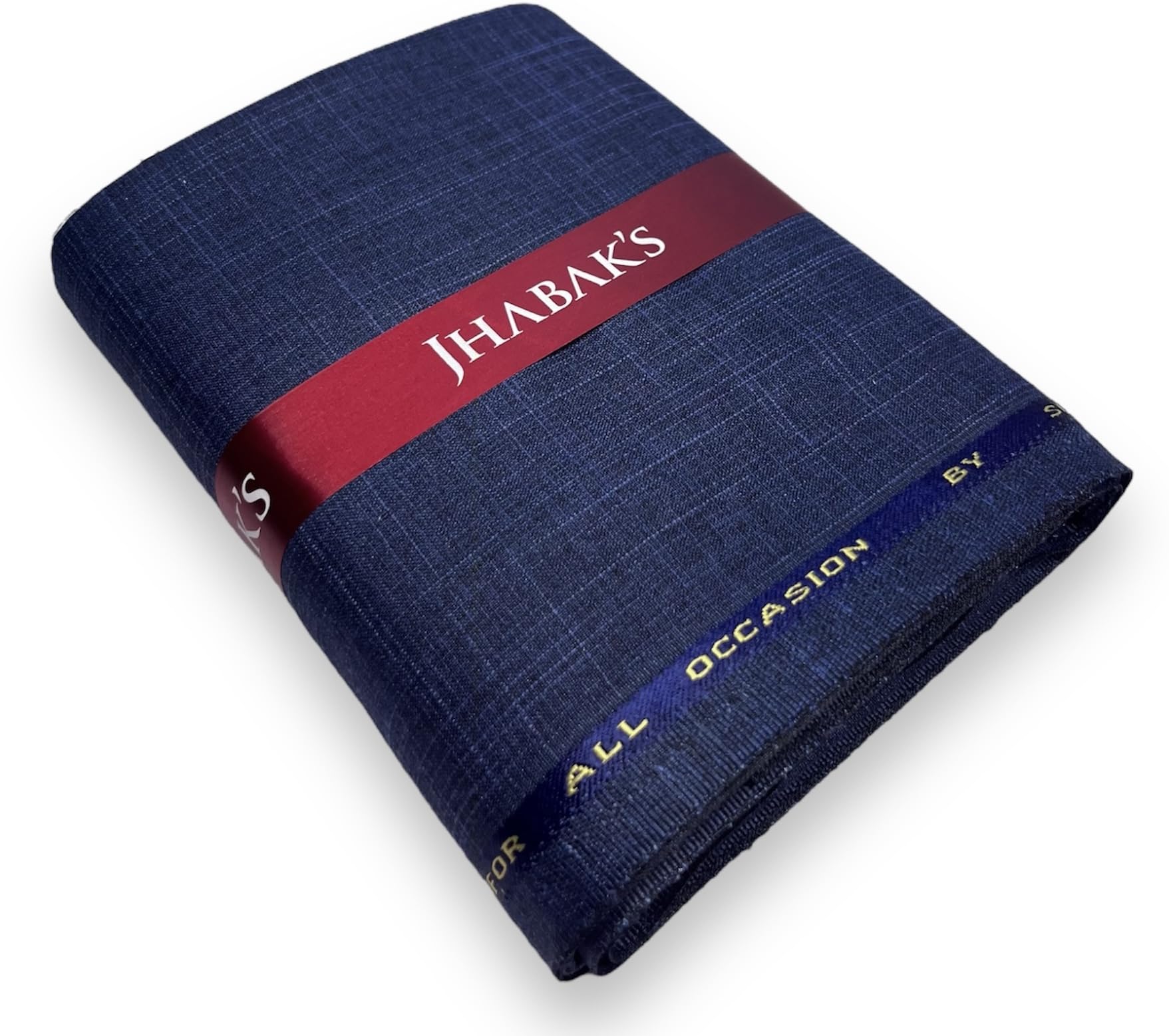 jhabak's Unstitched Viscose Rayon Self Design Trouser Fabric - 1.30 meters - J-picture-33