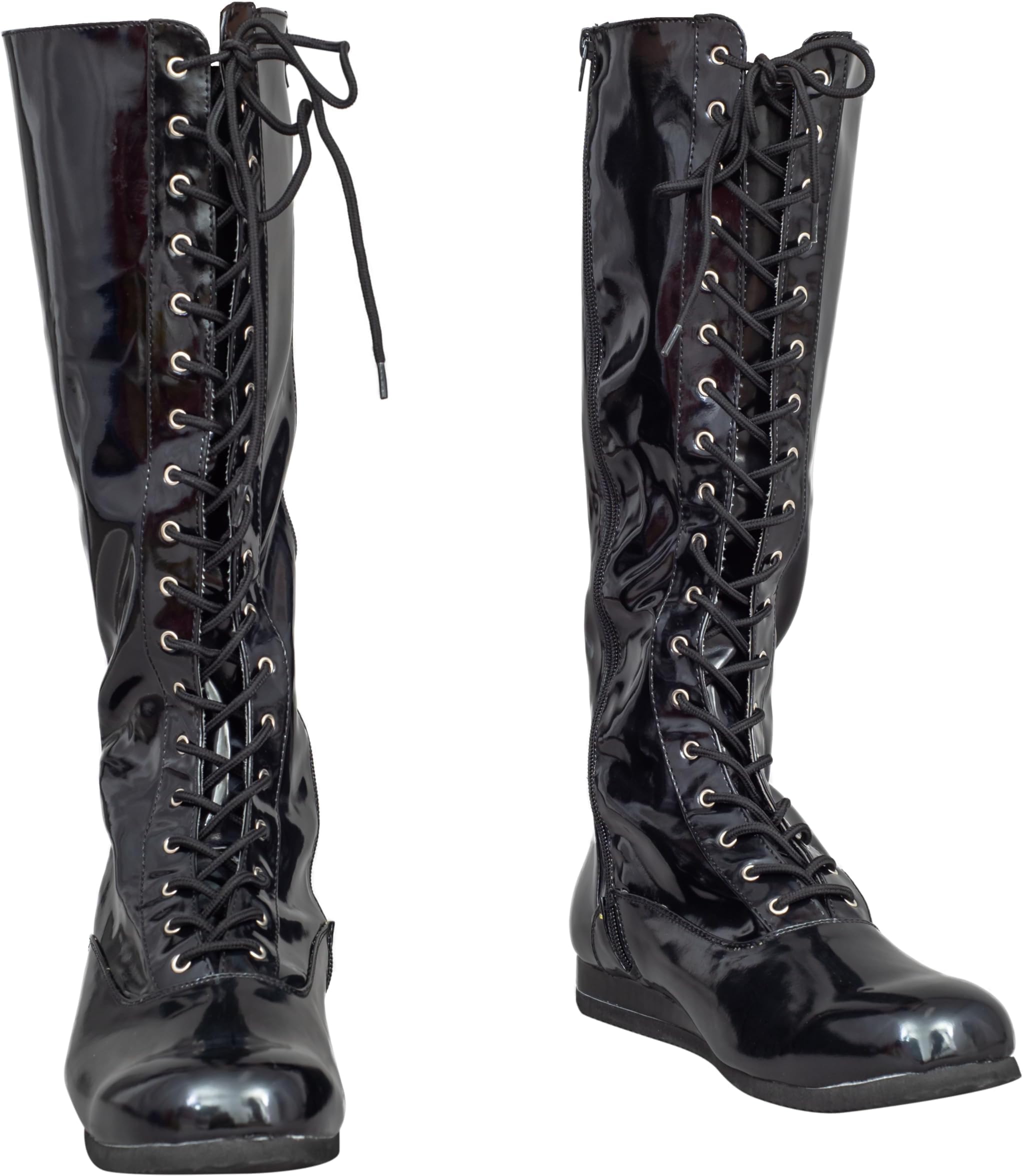 Pro Wrestling Costume Boots Super Hero Wrestler Halloween Cosplay Shoes