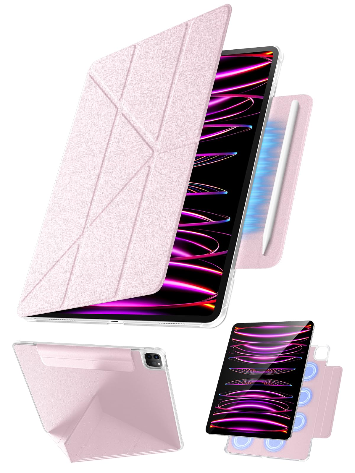 Amazon.co.jp: 【360°全面保護・Y字スタンド】Tekka iPad Air 13インチ