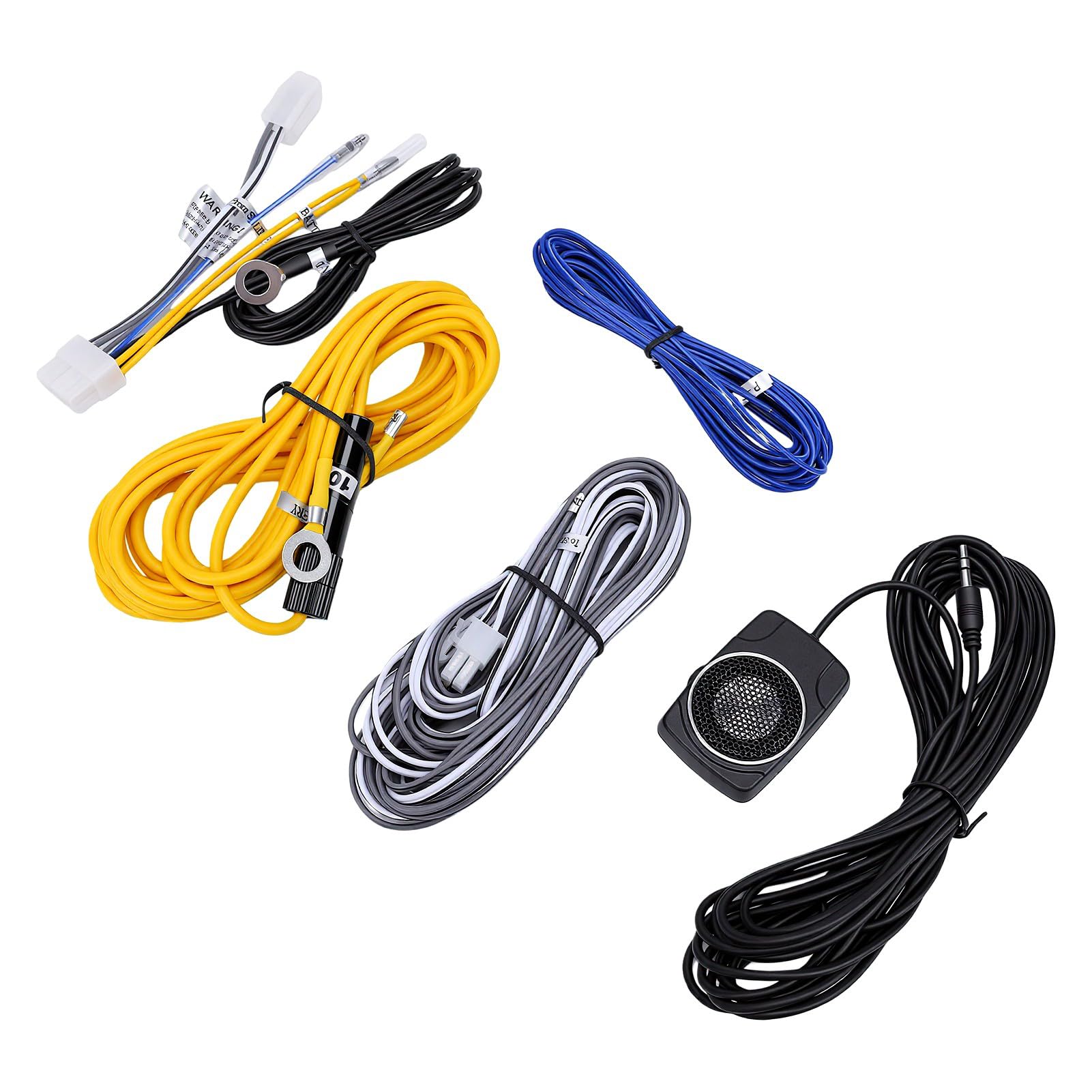 Subwoofer Control Cable, Enhanced Audio Transmission | Zaprojektowany dla MBQ 80RL, 10E, 80E, łatwy proces instalacji, mocna konstrukcja ABS