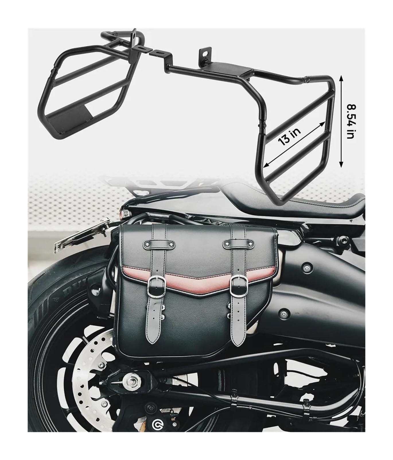 Amazon.co.jp: サイドバッグ アクセサリーオートバイサドルバッグ  