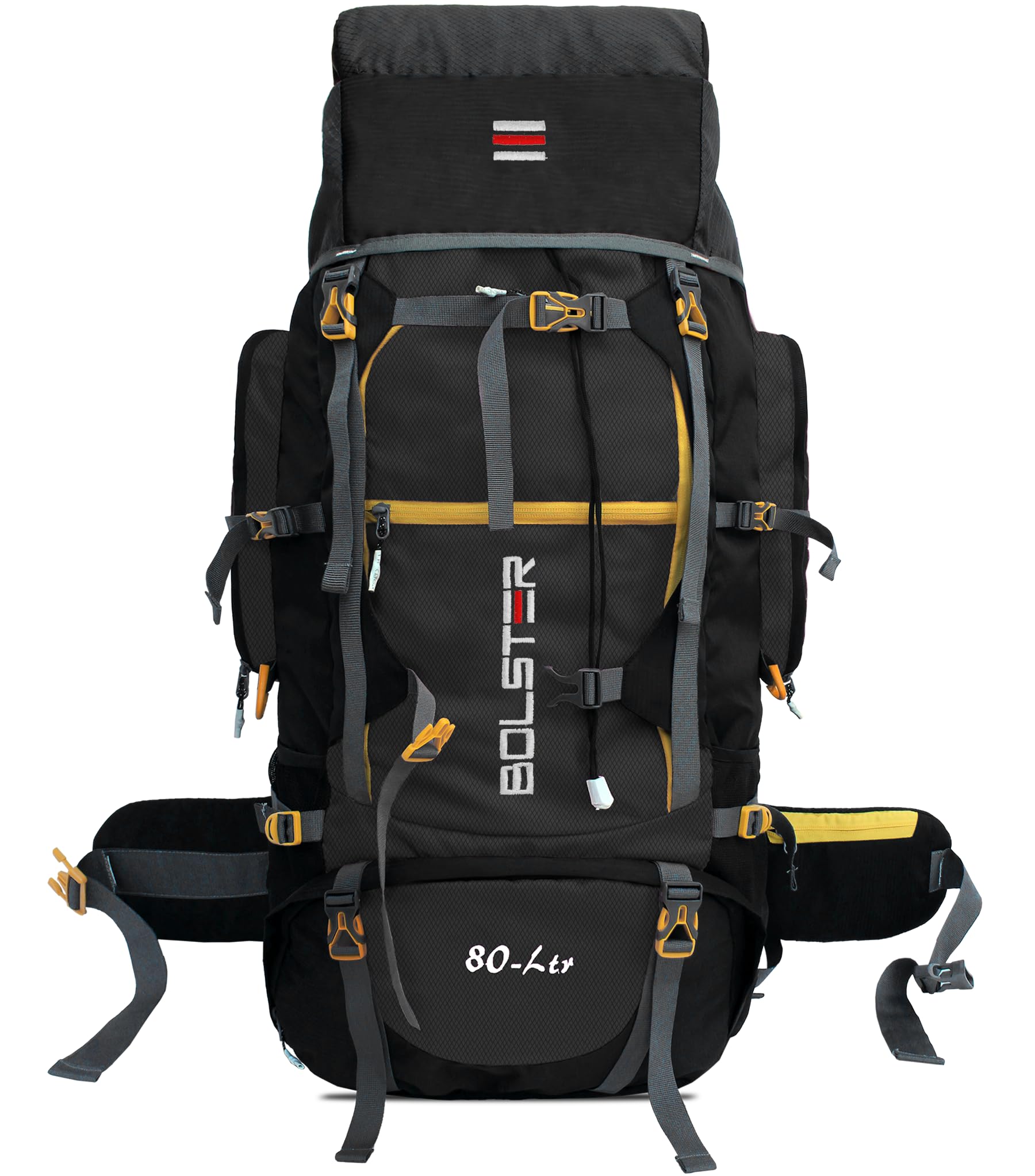 TRAVEL HIKING BAGPACKS RUCKSACK TRAVEL BACKPACK FOR ADVENTURES TREKS (1 YEAR WARRANTY) Rucksack - 80 L - Indigo-image-46