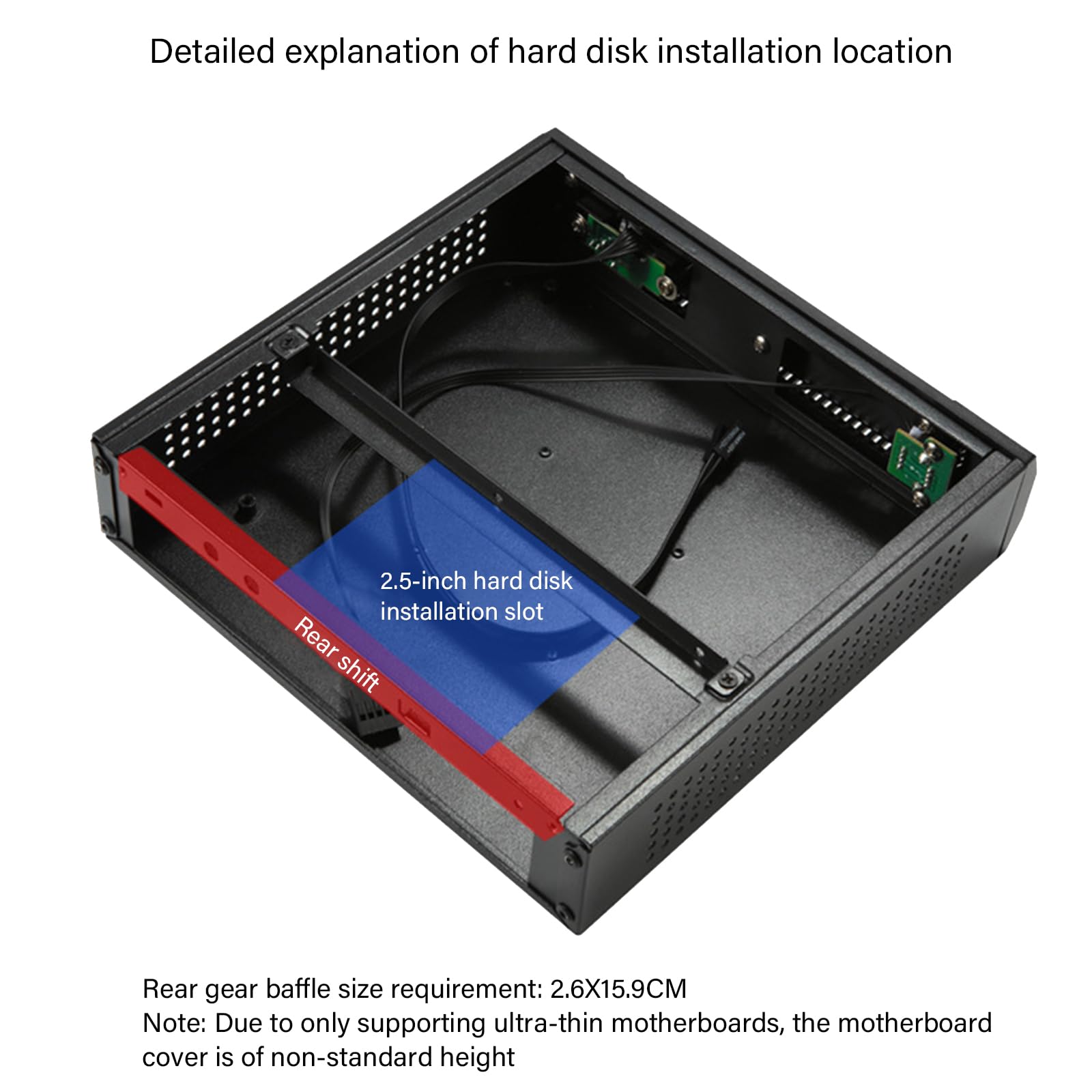 TX06 Piccolo ITX PC Case Per Sottile DCIN Schede Madri Appassionati Di Computer E Postazioni Di Lavoro Efficienti