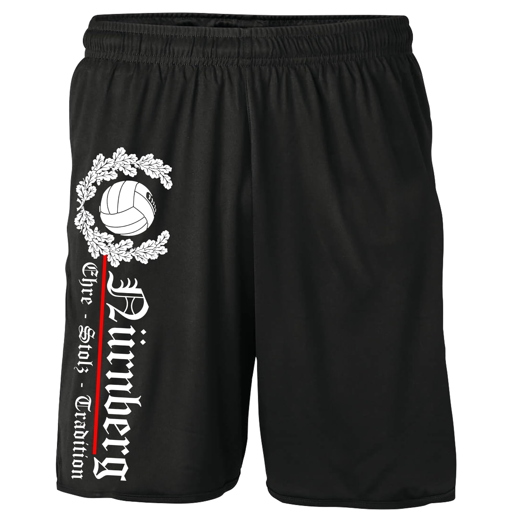 UGLYSHIRT Nürnberg Ehre & Stolz Shorts | Sport Stadt Franken Kurze Hose Sweatshorts Fanartikel | M2