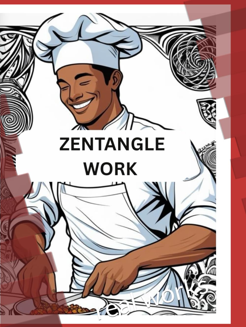ZENTANGLE - THE ART THERAPY| 164 pages: real works
