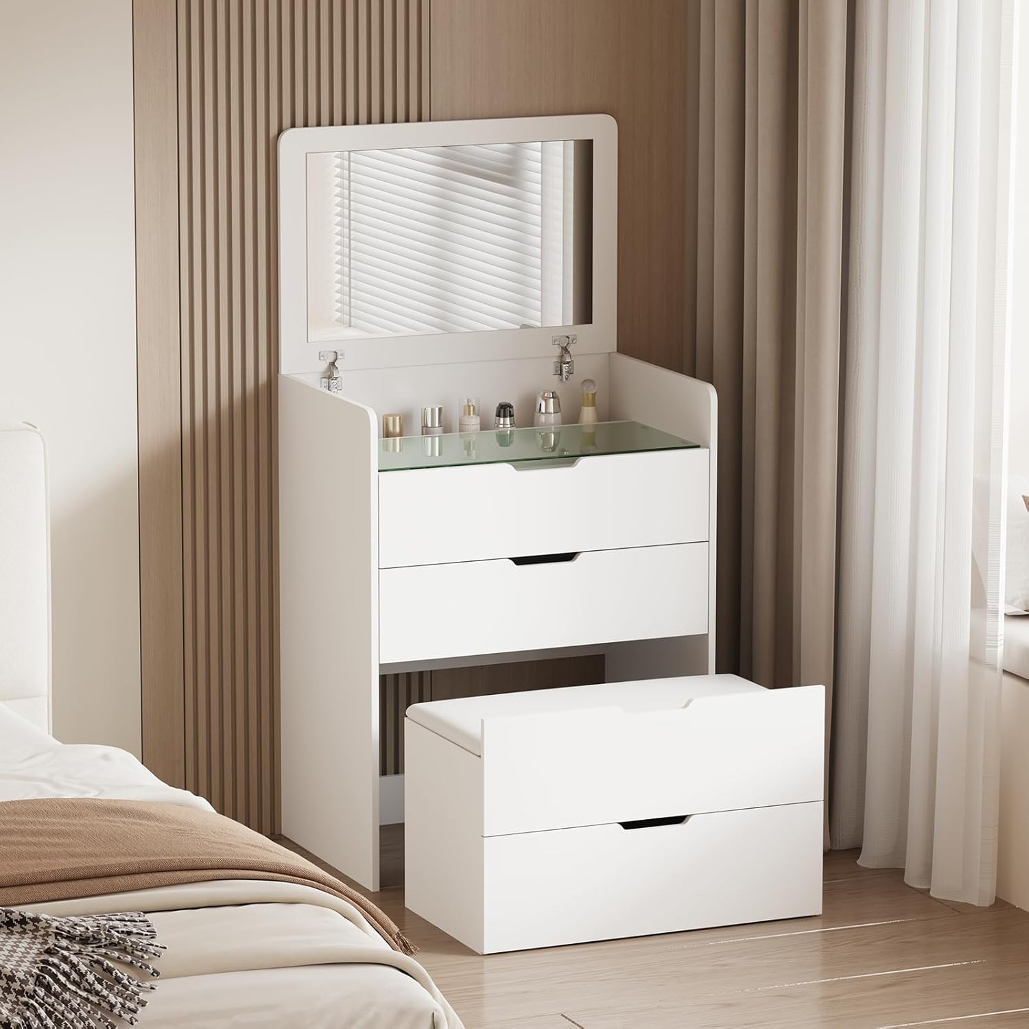 ビンテージ】BROYHILL ブロイヒル ウォールミラー 鏡 姿見 インテリア