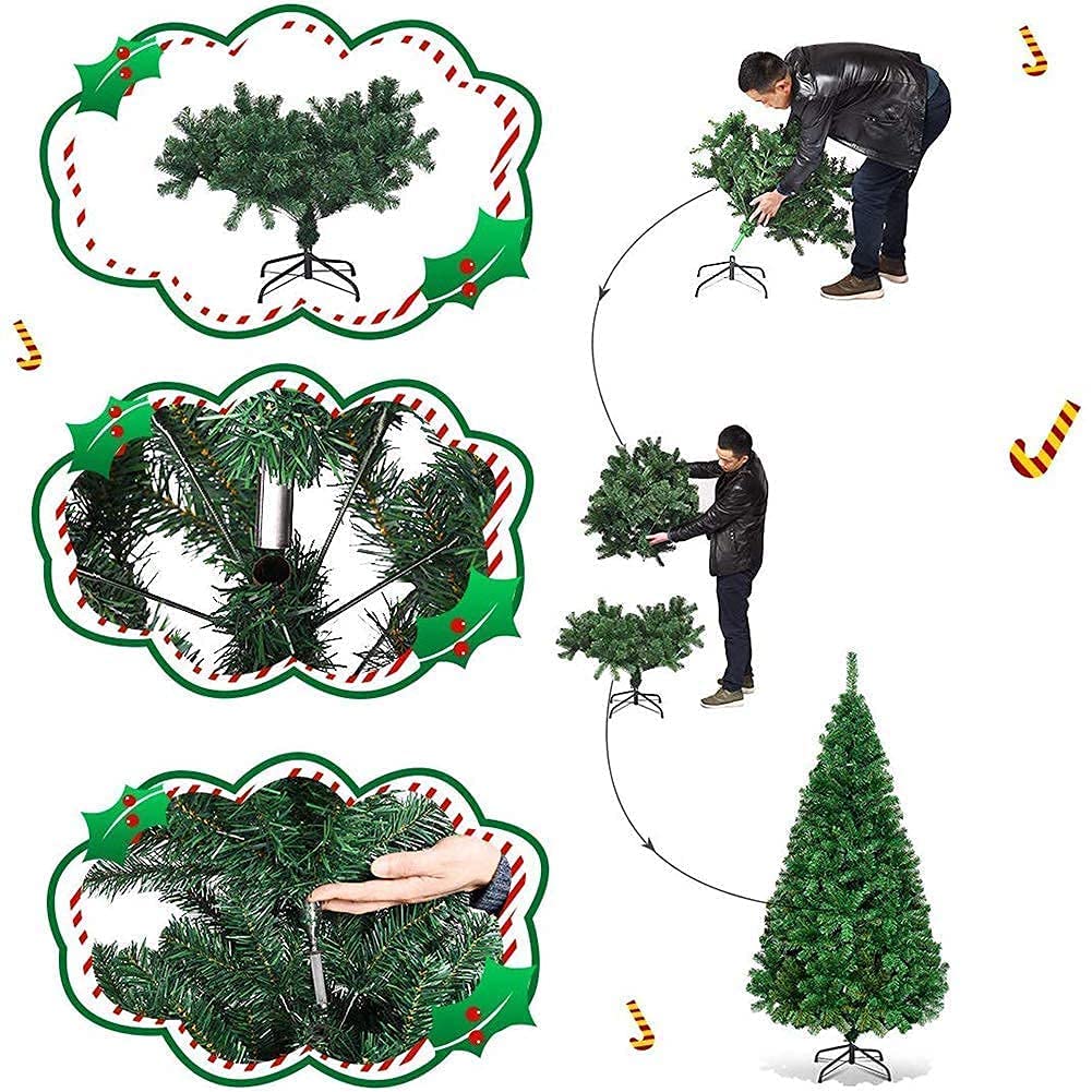 Amazon.co.jp: クリスマス ツリー ホワイト スノー フロック加工 人工