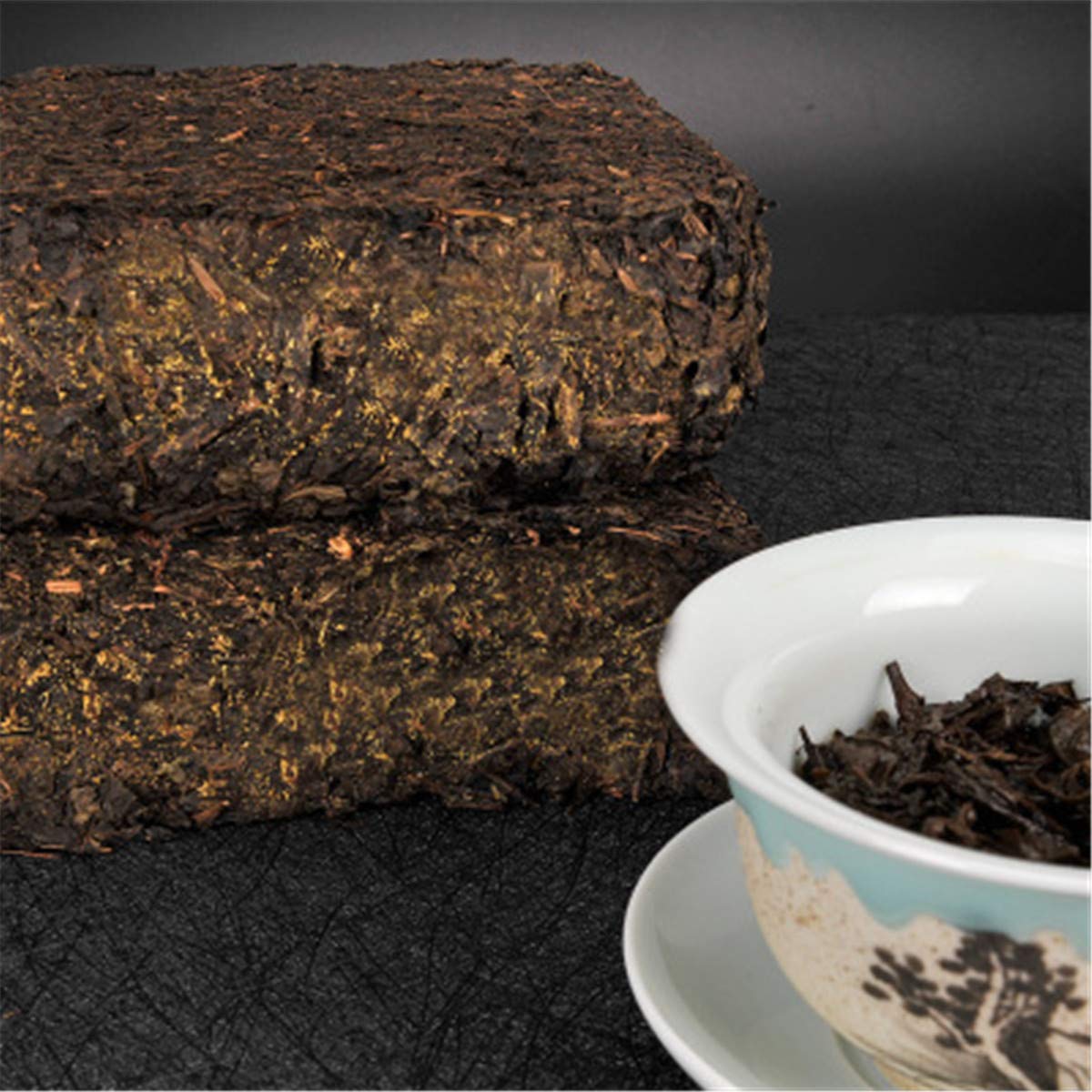 Chinesischer Kräutertee Anhua Schwarzer Tee Fu Tee 950g Neuer duftender Tee Grüner Tee Gesundheitswesen Blumentee Hochwertiges gesundes grünes Essen