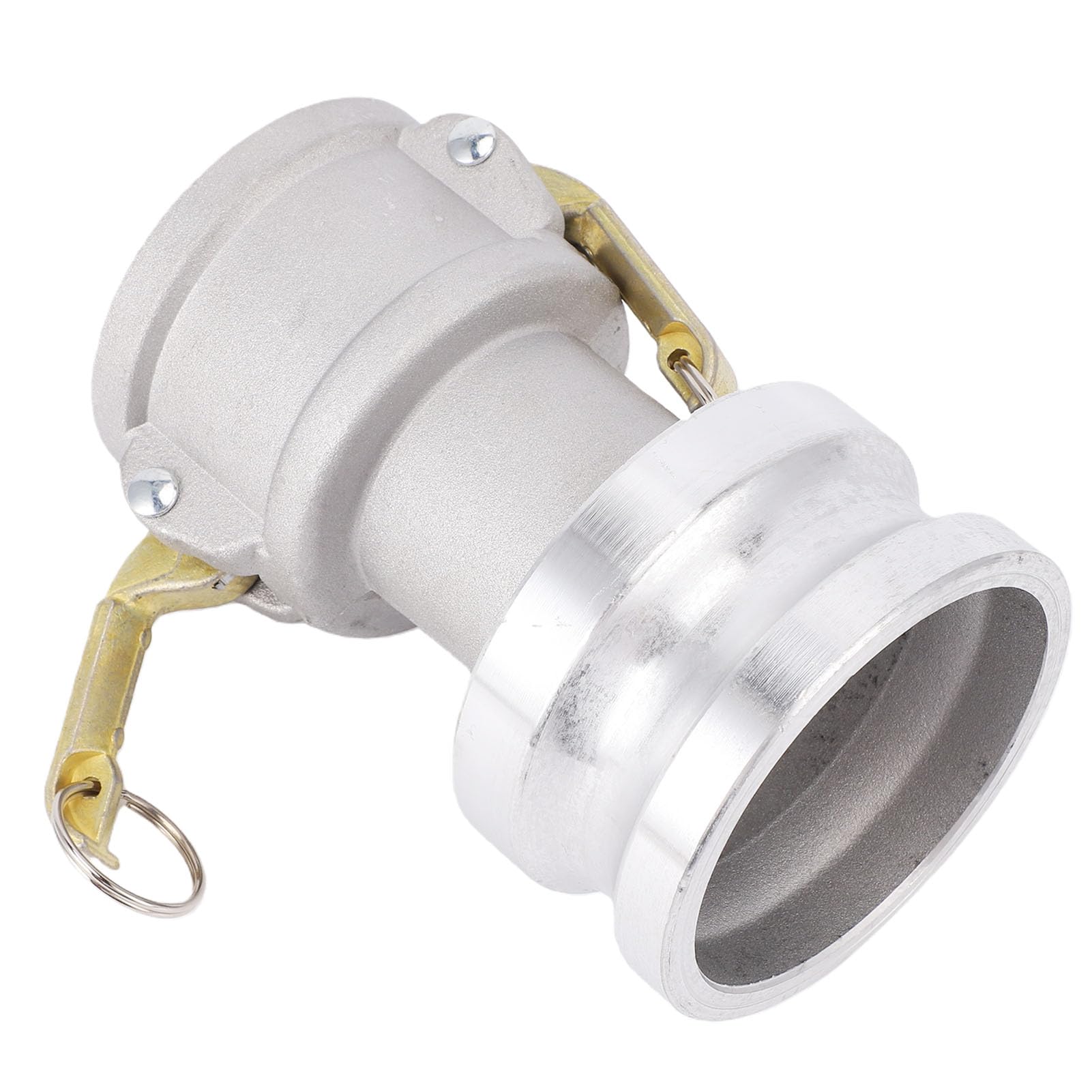 Adaptador Camlock Tipo DA de alta resistencia con rosca hembra de 2" y rosca macho de 3"