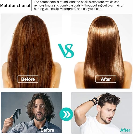 Curved Detangle Hair Brush,Detangler Hair Brush for Curly Hair