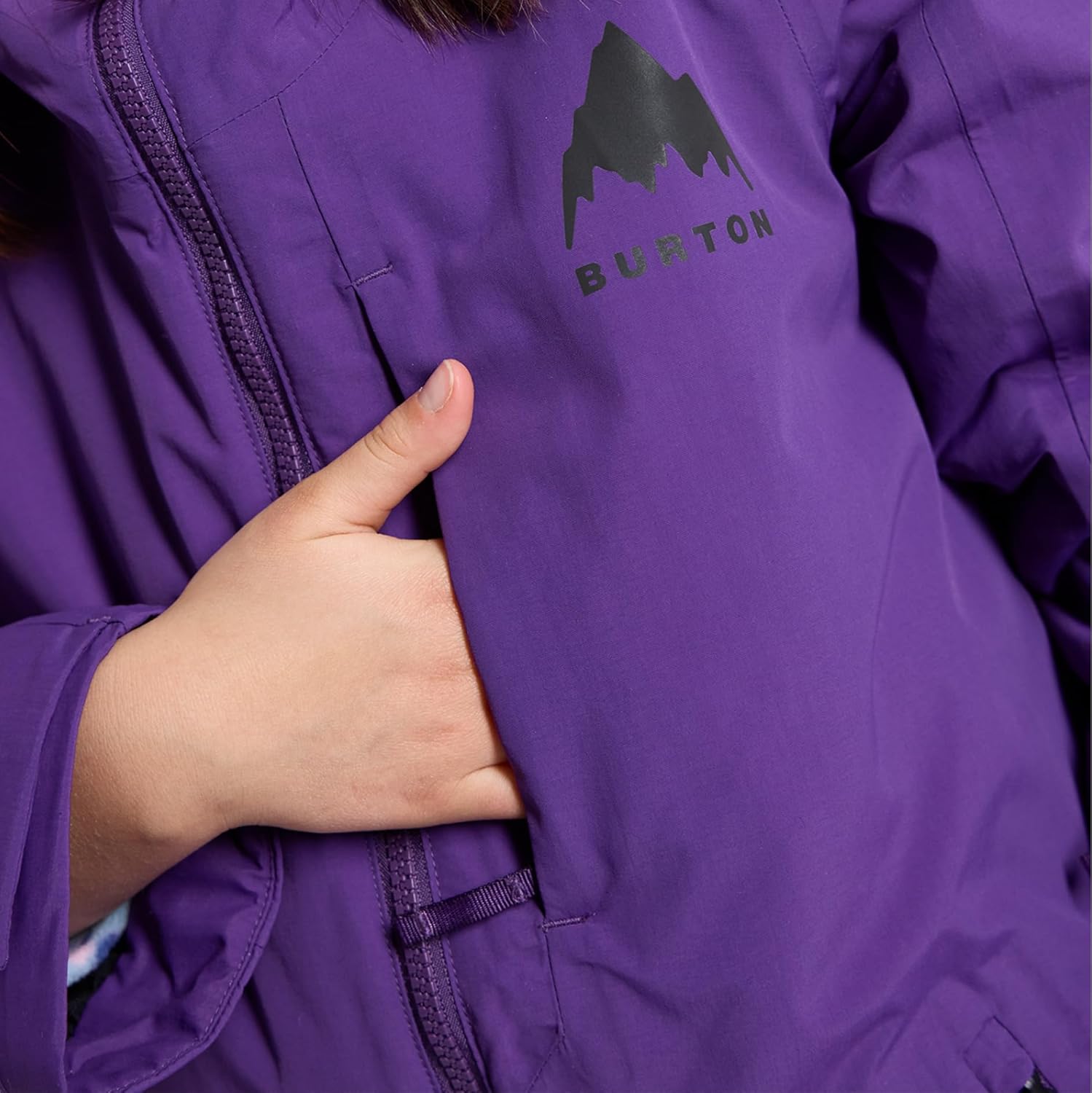 Burton Kids’ Hillslope 2-Layer Insulated Jacket – Waterproof Winter Coat for Boys & Girls with Room to Grow System - Image 6