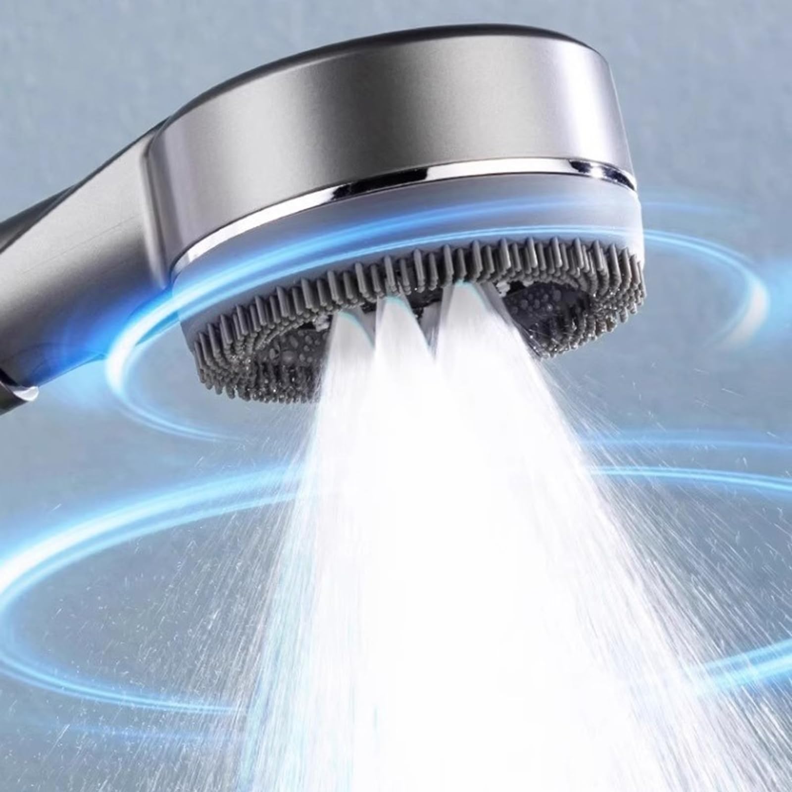 Alcachofa de ducha de alta presión con filtro y 4 modos de ducha de mano para baños modernos, máxima eficiencia de agua