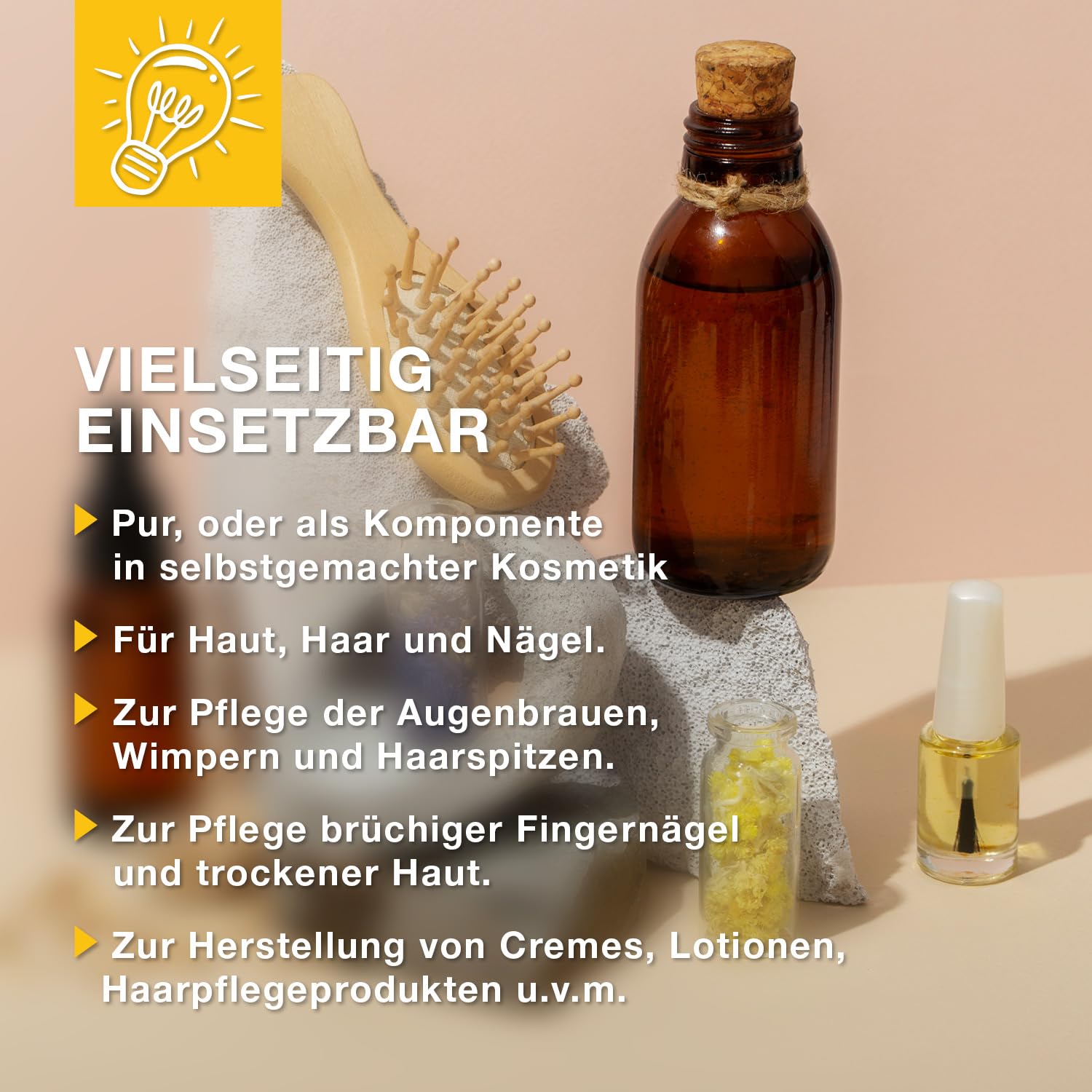 mituso Aceite de ricino 10 litros – 100% puro aceite prensado en frío, nativo Ph. Eur., sérum para pestañas, aceite capilar, cuidado natural del cabello
