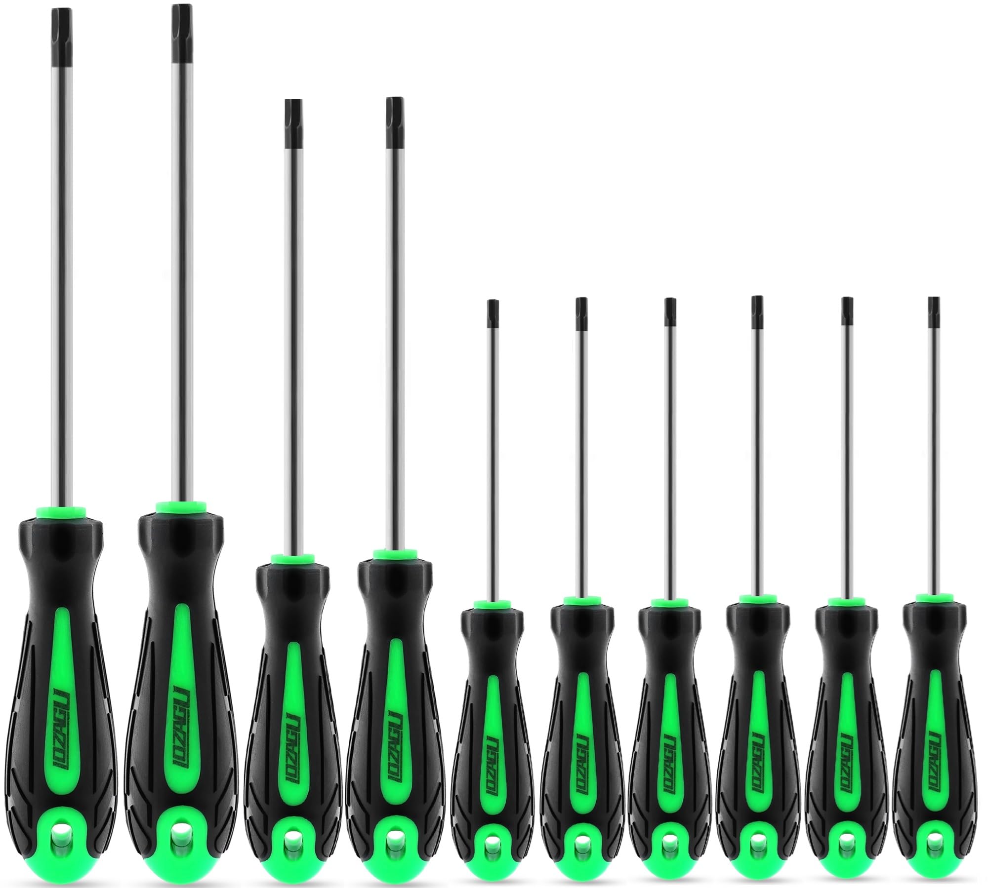 Amazon.com: LOZAGU 10-Piece Metric Hex Screwdriver Set, Metric(0.9