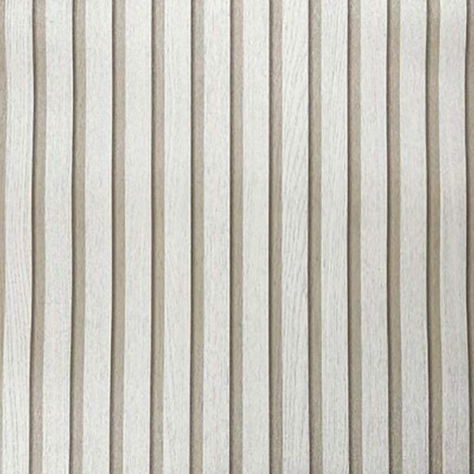 Trafagala 53 * 950cm Wood Slats Wallpaper Natural Wooden Slat Panelled Wallpaper Roll Wooden Slat Wood Effect Modern Realism Contemporary Feature Wall Beige — image 1