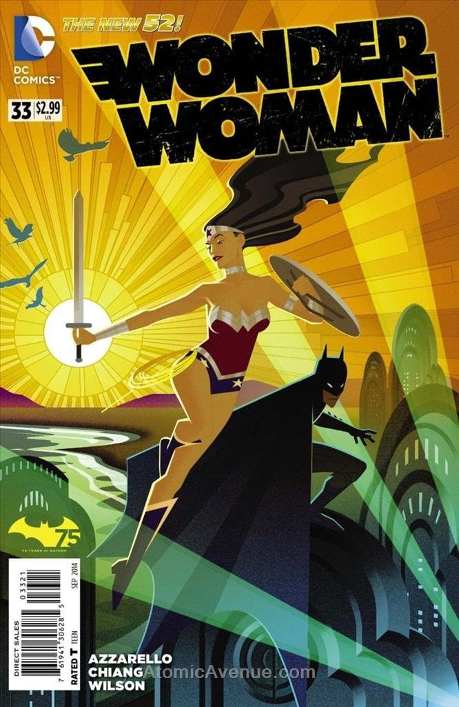 Amazon.com: Wonder Woman (4th Series) #33A VF ; DC comic book | New 52 ...