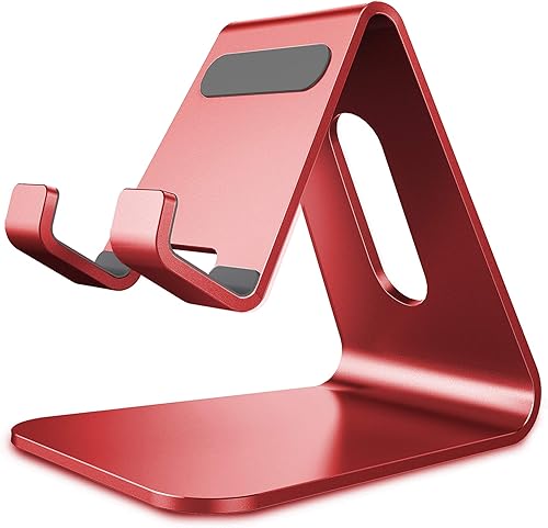 Miniatura 7 de CreaDream - Soporte para teléfono móvil soporte de aluminio compatible con interruptor todos los teléfonos inteligentes iPhone 11 Pro Xs Max Xr X Se