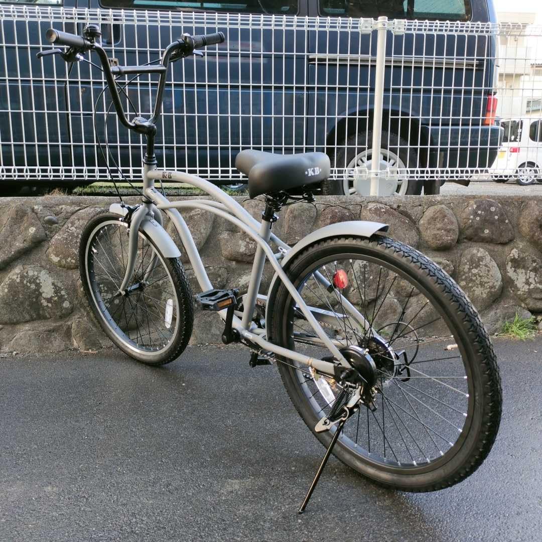 Amazon | 自転車 通販 KB 24KB-6D マットグレー 6段変速 24