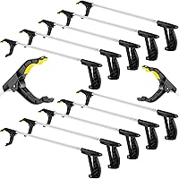 Vista 1 de Sabary 20 unidades de recogber Reacher - Recogedor de basura, herramienta a granel de 30 pulgadas, primavera, día de la tierra, limpieza de arena