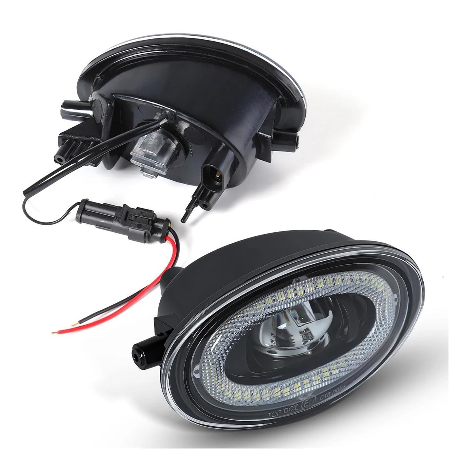 Indicador de espejo retrovisor y DRL para trayectos diarios 2
