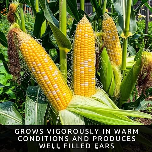 Miniatura 2 de Melocotones y Crema Semillas de Maíz Dulce Más de 250 Semillas