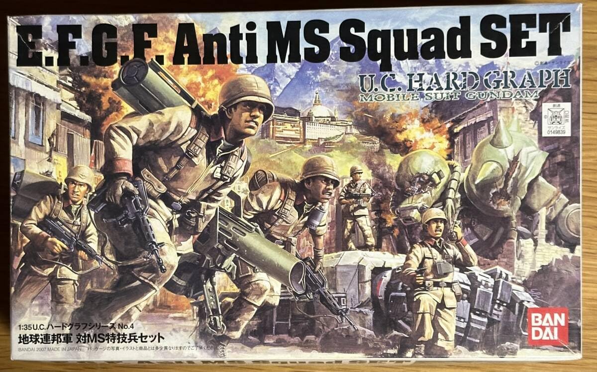 Amazon.co.jp: 1:35 U.C.ハードグラフシリーズNo.4 地球連邦軍 対MS