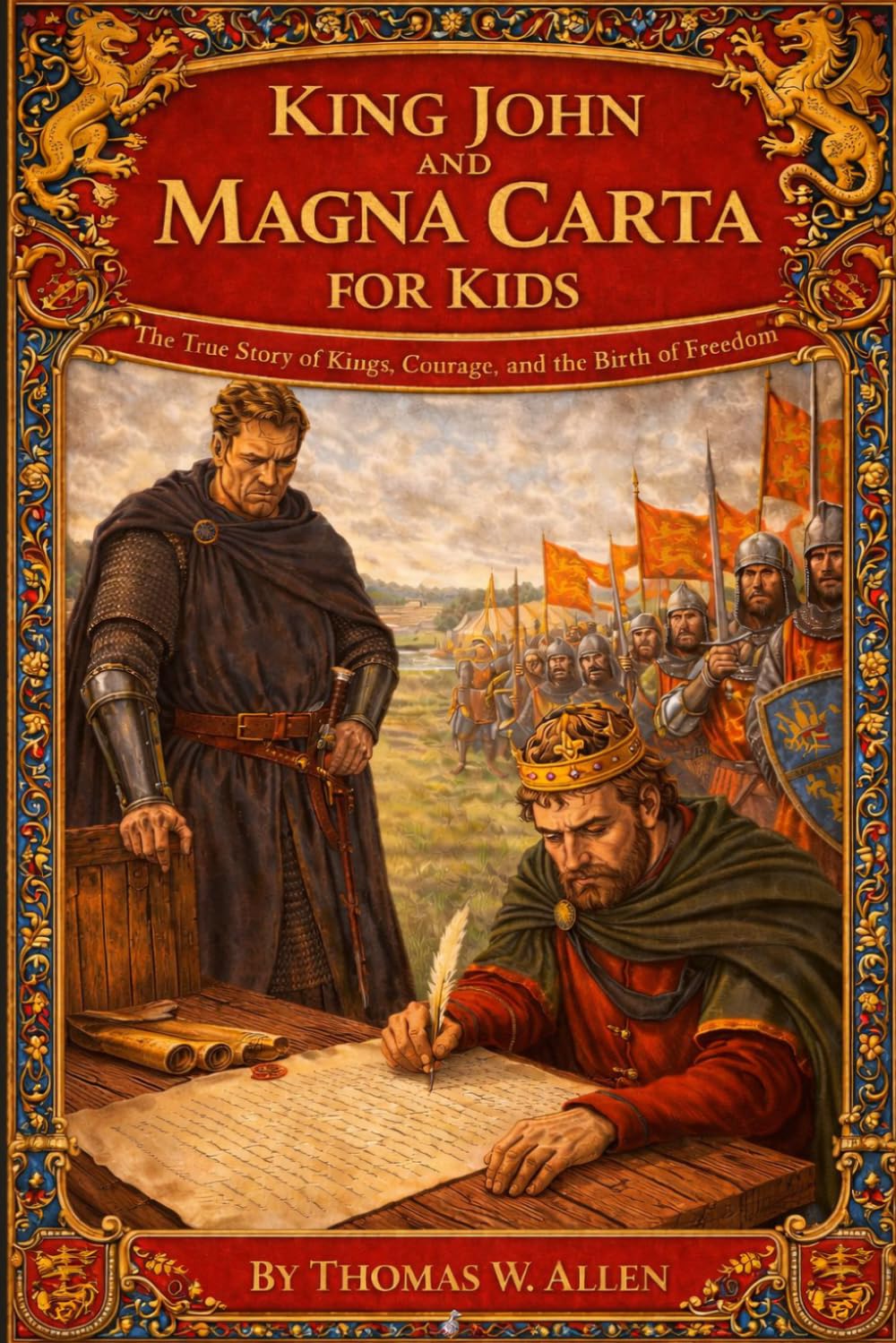 King John and Magna Carta for Kids: The True Story of Kings, Courage, and the Birth of Freedom (Medieval History for Kids)