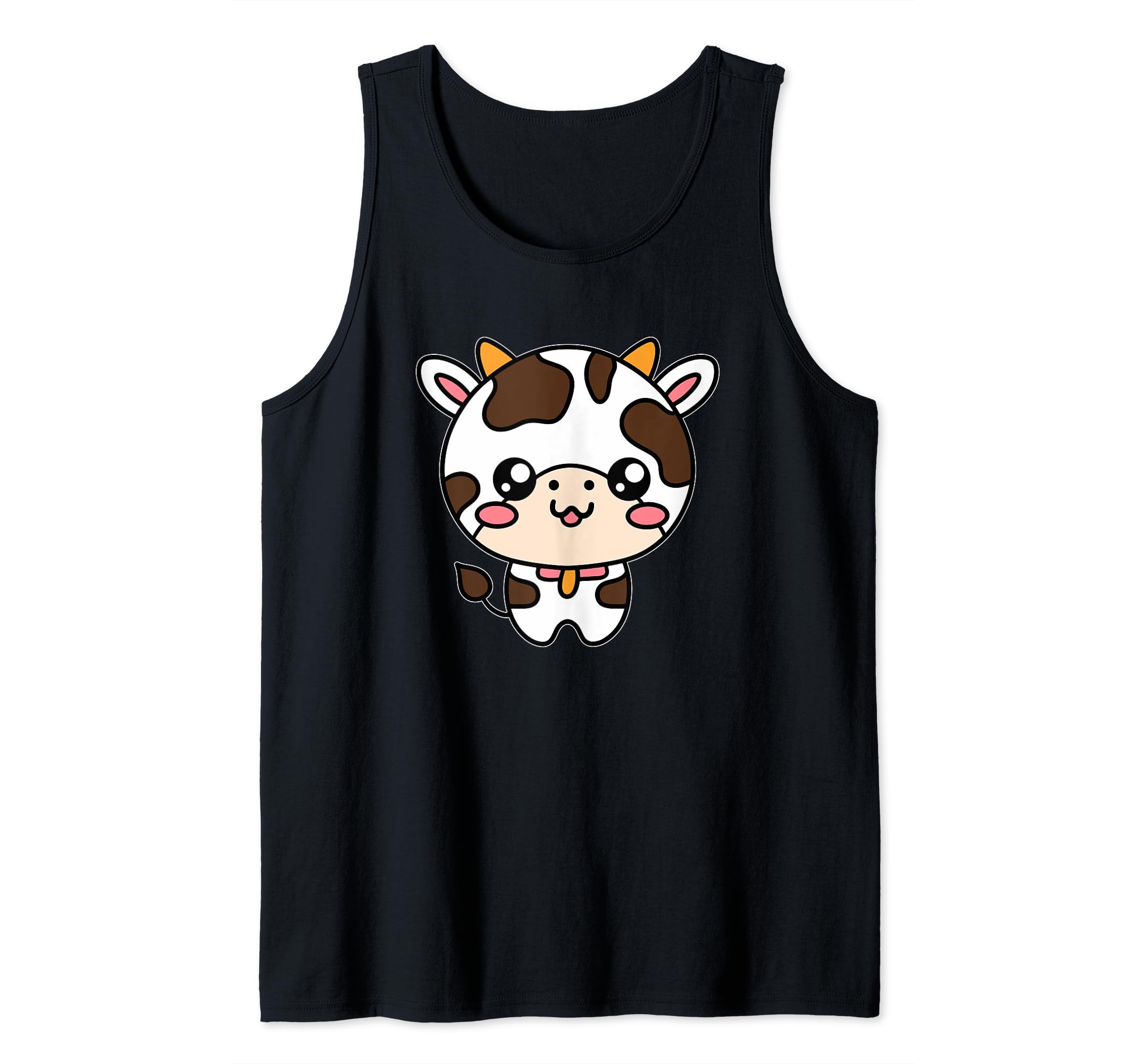 Cute Little Cow Farm Farmer Kids Tank Top
