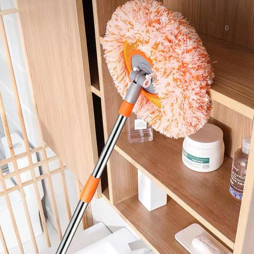 Słonecznik mop wielofunkcyjny okrągły obrotowy przenośny domowy czyszczenie leniwy Q2A8 rozszerzony mop uchwyt sufitowy czyszczenie