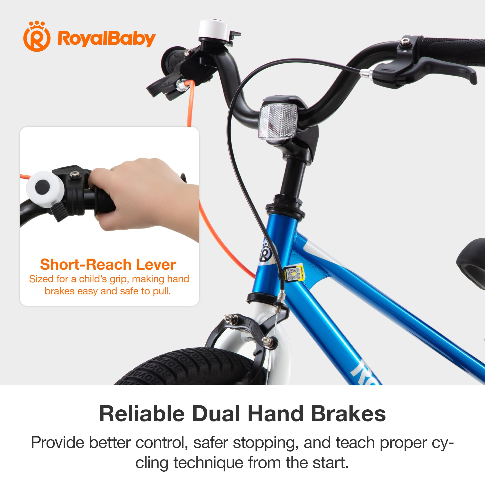 Amazon.co.jp: Royalbaby BMX フリースタイル キッズバイク 両手