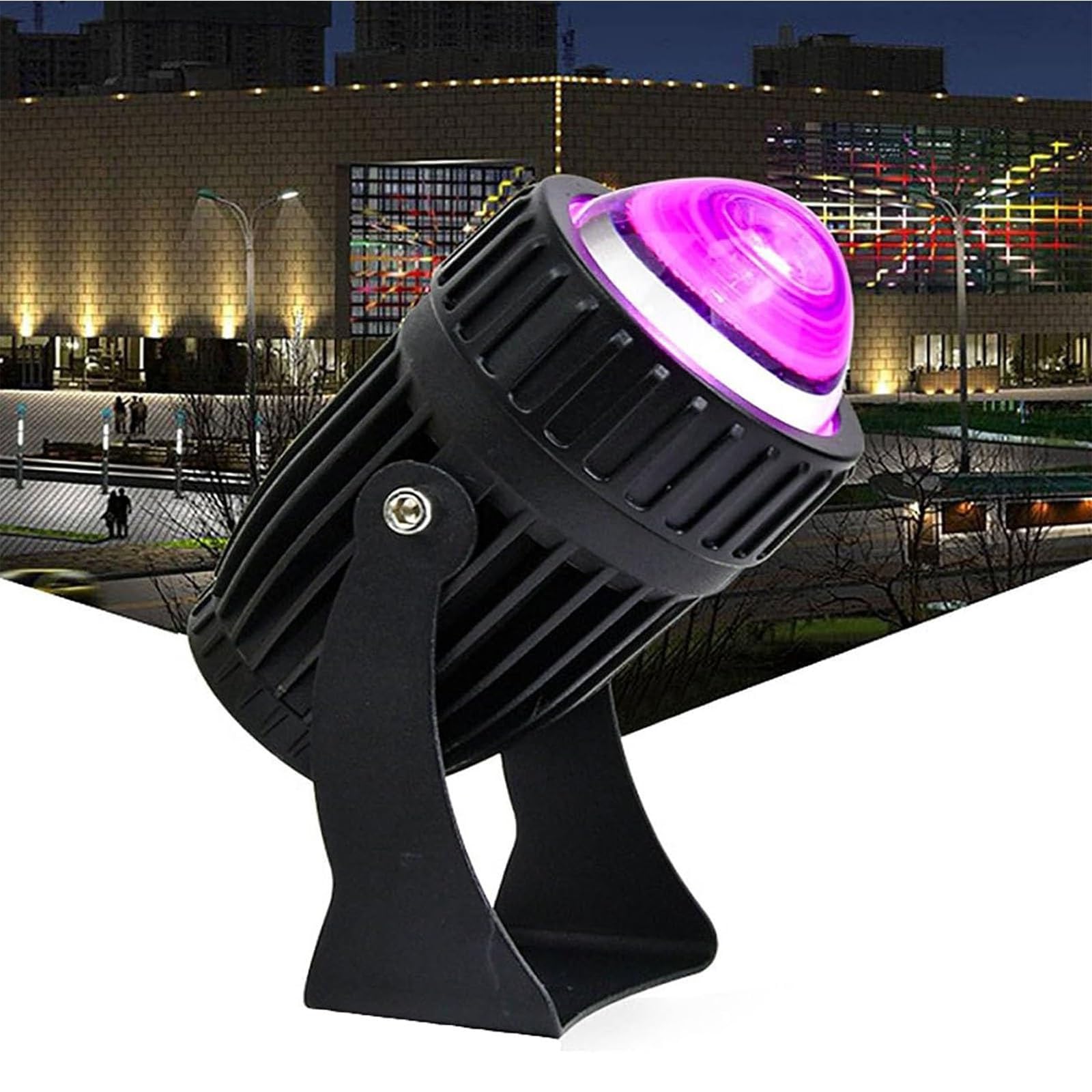 3W/5W Focos LED - Foco De Haz Estrecho Impermeable IP65, Foco De Iluminación Remota para Iluminación De Edificios Al Aire Libre, Foco De Haz LED, Empotrable Al Aire Libre Focos(White,4A-24V)
