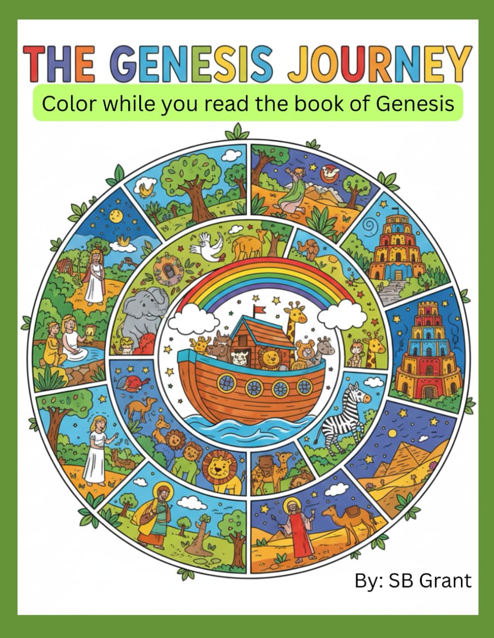 Genesis Coloring Book (Bible coloring book)