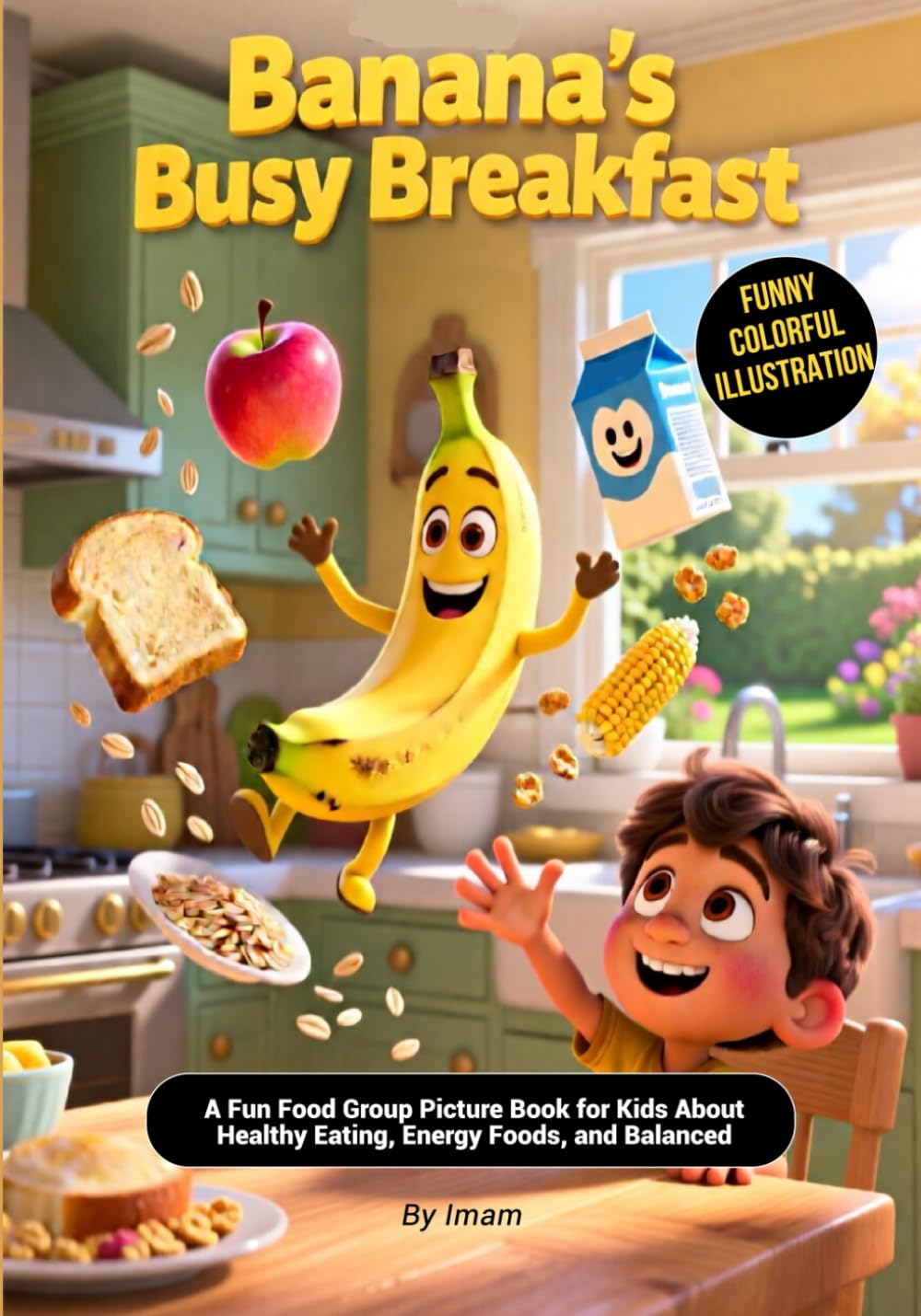 Banana’s Busy Breakfast:A Fun Food Group Picture Book for Kids About Healthy Eating, Energy Foods, and Balanced Breakfasts: A Fun Food Group Picture ... Breakfasts, Energy Foods, and Balanced Eating