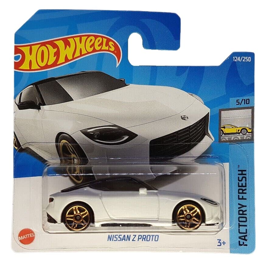 Nissan Z Proto - Factory Fresh 5/10 - HCX34 - Short Card - White - Mattel 2022