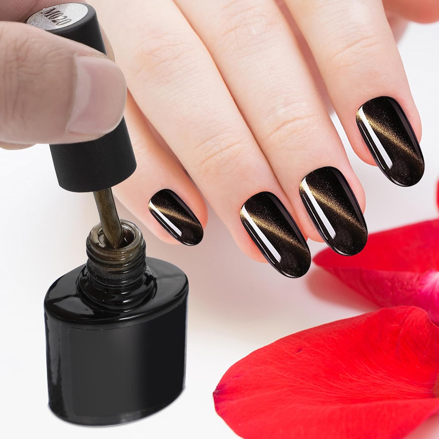 MAGICLULU D Magnetic Nail Polish Gel 8ml for Women Natural Nails