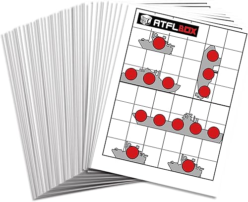 Miniatura 4 de Atflbox 100 piezas de papel blanco para pistola BB de 7 x 9 pulgadas para trampa de pellets de tiro, adecuado para pistolas de aire comprimido,