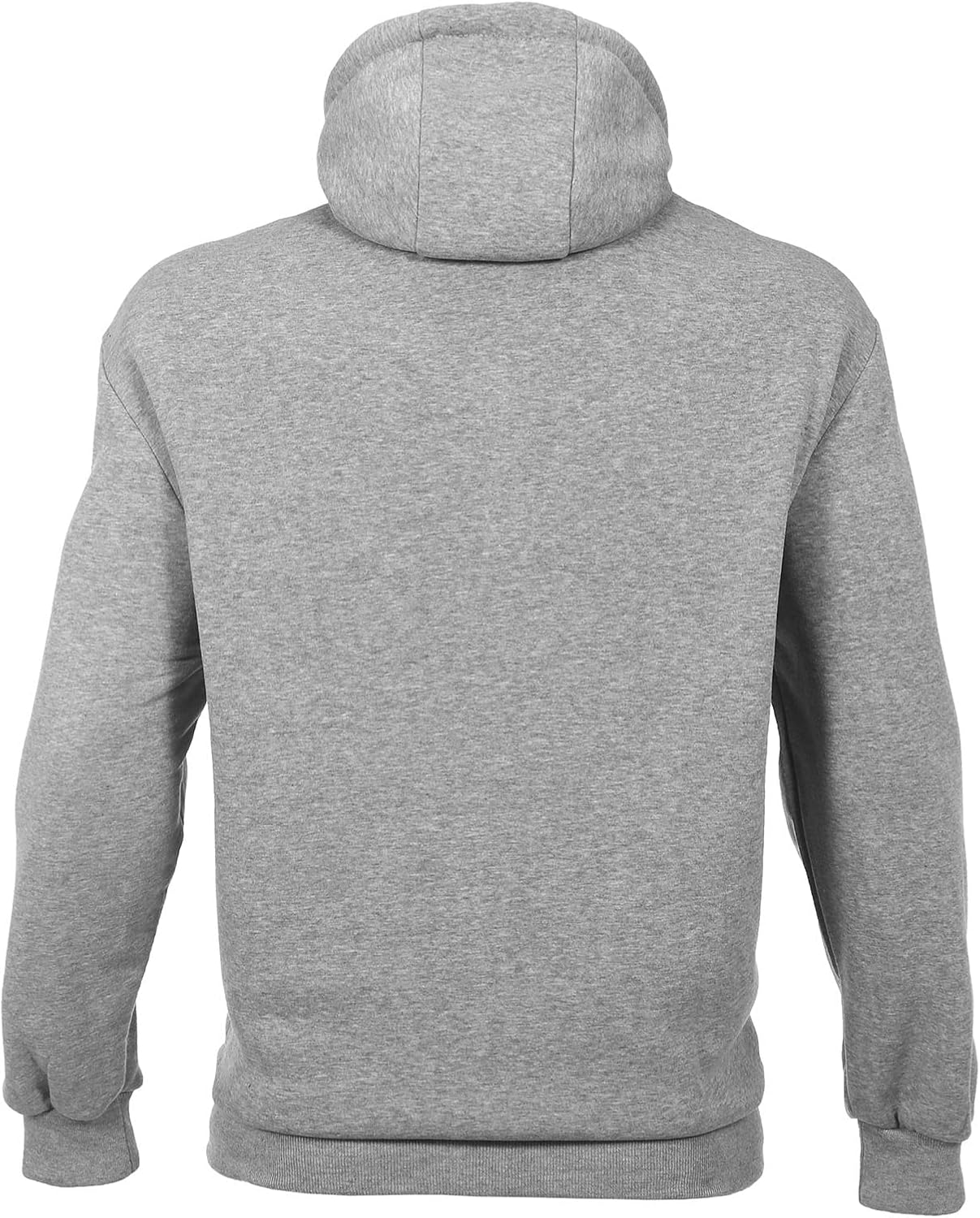 Mens Full Zip Fleece Hoodies Midweight Long Sleeve Drawstring Workout Gym Hooded Sweatshirt with Pockets - Image 3